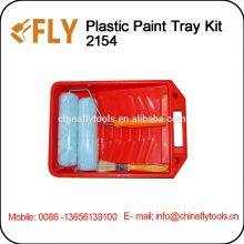 plastic Paint Tray Kit paint Roller Brush